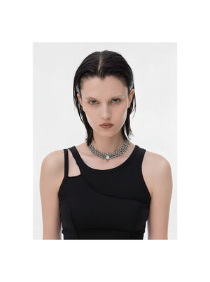 AURA PEARL DARK CHOKER
