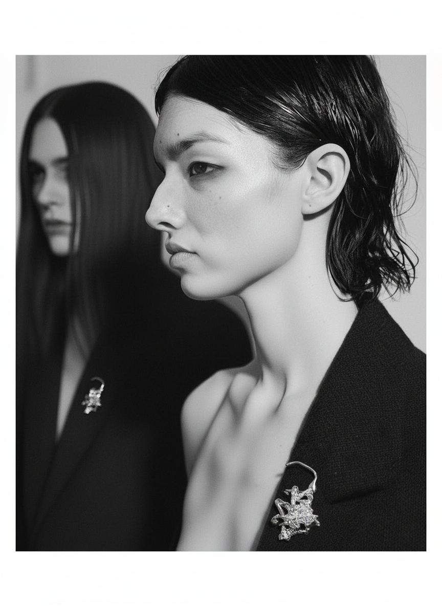 ARALYTHE OBSCURCIA II EARCUFF & BROCHE