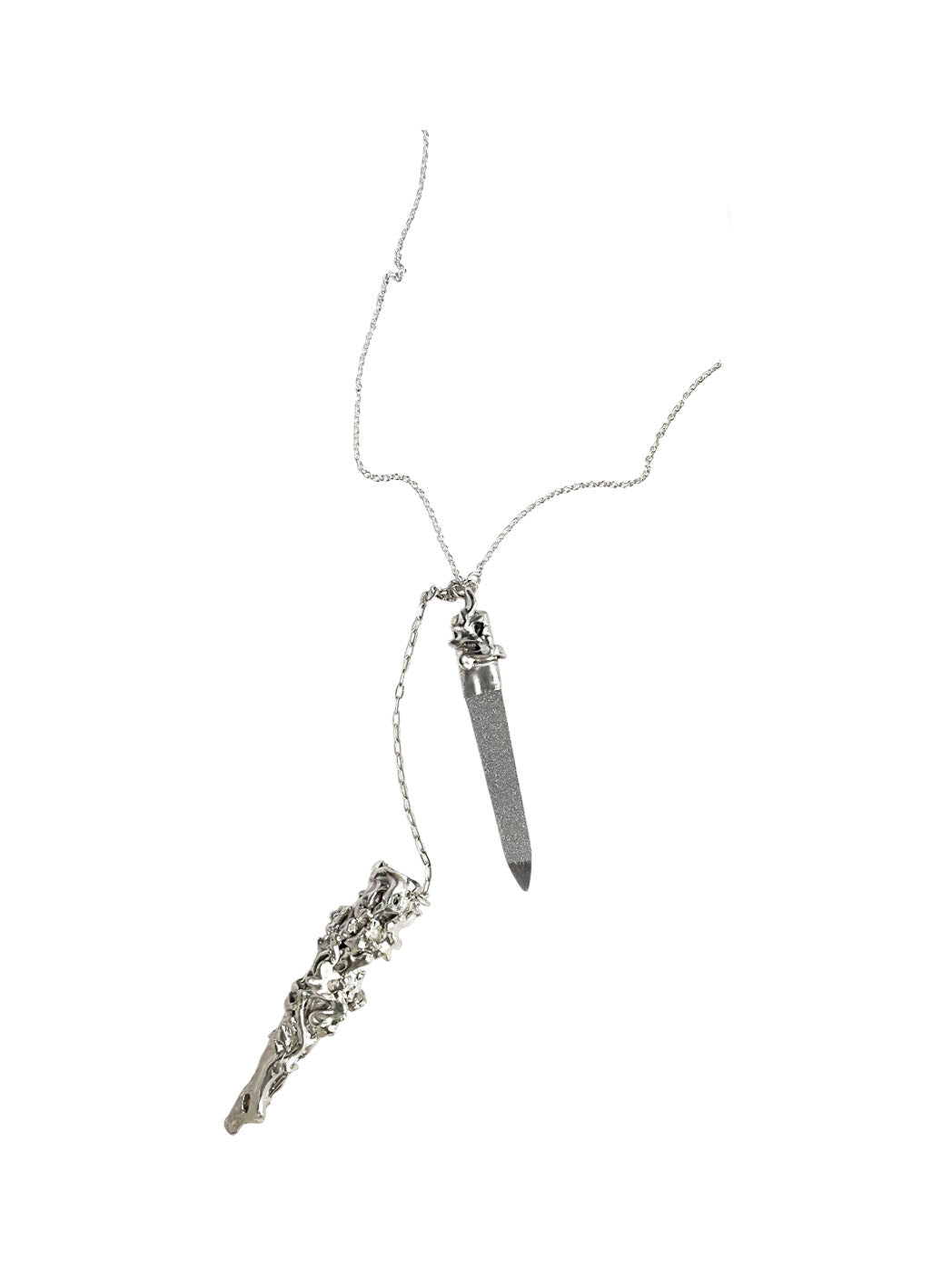NAIL FILE PENDANT NECKLACE